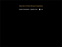 Tablet Screenshot of havanaconnections.com
